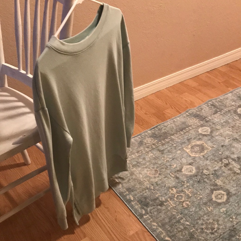 Long Sleeve Pale Blue Gap
